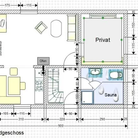 Schwedenhaus Rhoen Mit Sauna Und Schwimmteich Βίλα *