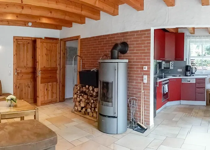 Schwedenhaus Rhoen Mit Sauna Und Schwimmteich