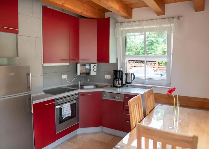 Schwedenhaus Rhoen Mit Sauna Und Schwimmteich Villa Hilders